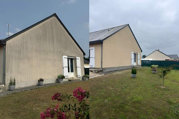 Traitement de façade Les Herbiers